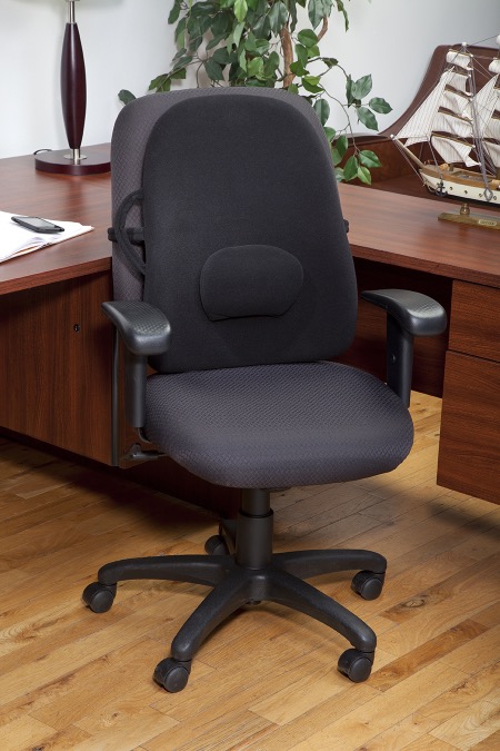 Lowback Backrest Support (Black) (LB-BLK-CA)